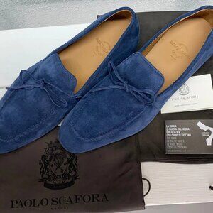 Paolo Scafora Art 740 Suede Loafers Men’s